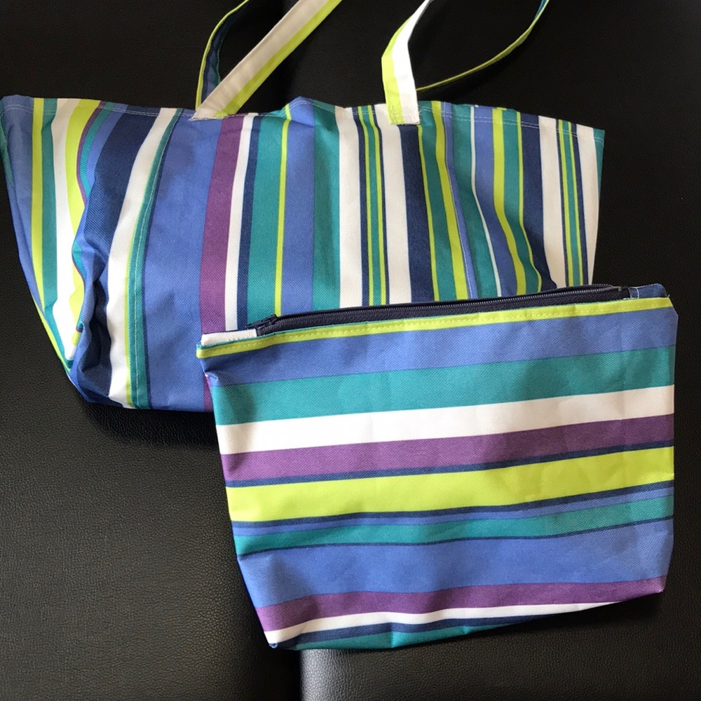Homemade Matching tote and zip bag
